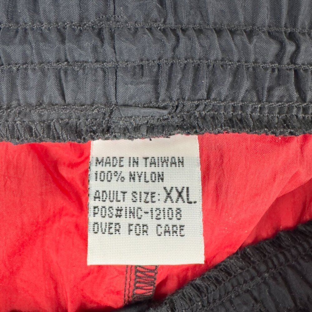 ADULT RAIN PANTS WINDBREAKER 100% NYLON XXL ELASTIC BAND AT THE WAIST AND BOTTOM - Picture 3 of 10